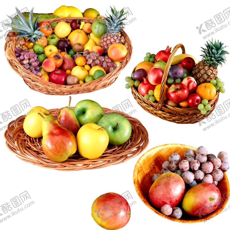 编号：55916210281542216582【酷图网】源文件下载-水果拼盘