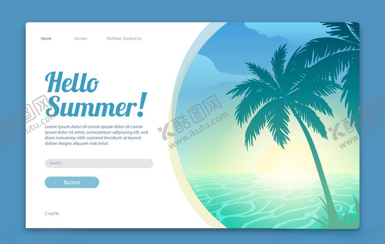 编号：35877209281642214410【酷图网】源文件下载-横向海报