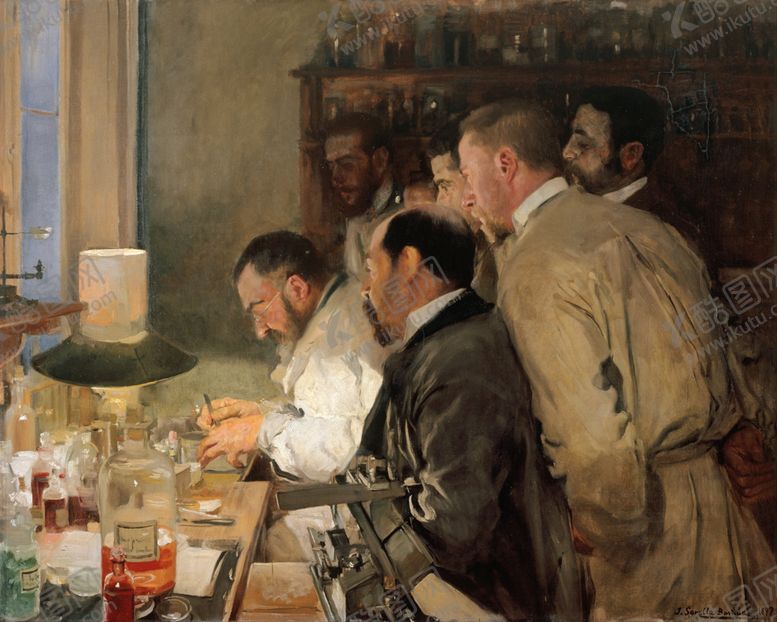 编号：62510409111528358324【酷图网】源文件下载-人物生活场景油画