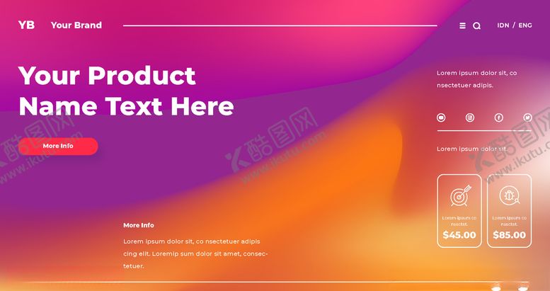 编号：80064909202010543713【酷图网】源文件下载-时尚高端抽象渐变背景