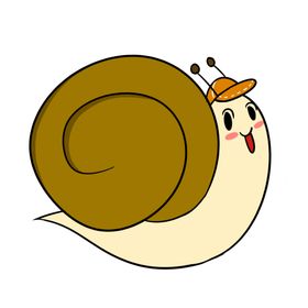 卡通蜗牛素材