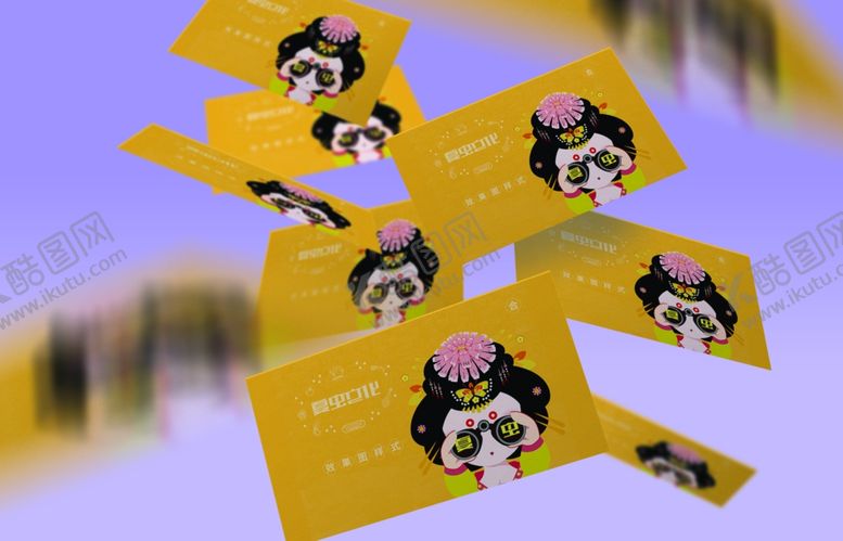 编号：37583810211438178616【酷图网】源文件下载-圆角名片样机