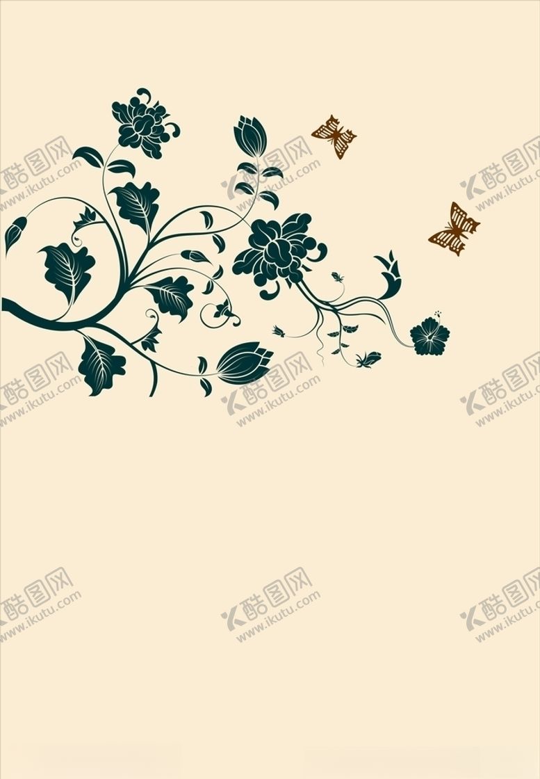 编号：46608509130359581152【酷图网】源文件下载-对角花矢量图