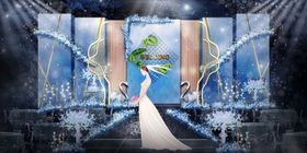 婚礼 结婚 天鹅 戒指