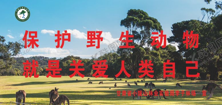编号：29816606301145418432【酷图网】源文件下载-保护野生动物就是关爱人类自己