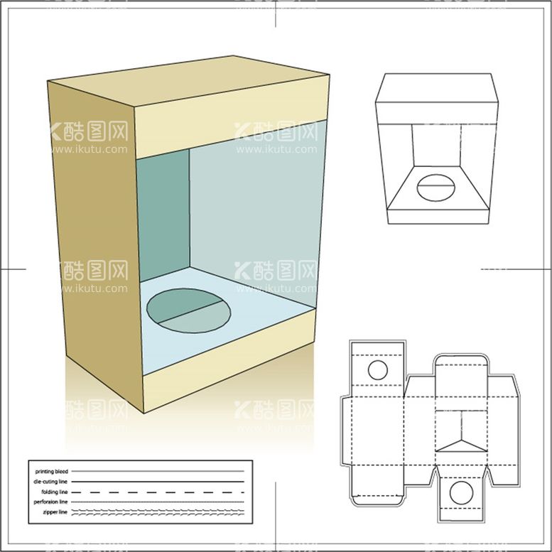 编号：09231710081726498694【酷图网】源文件下载-包装刀模