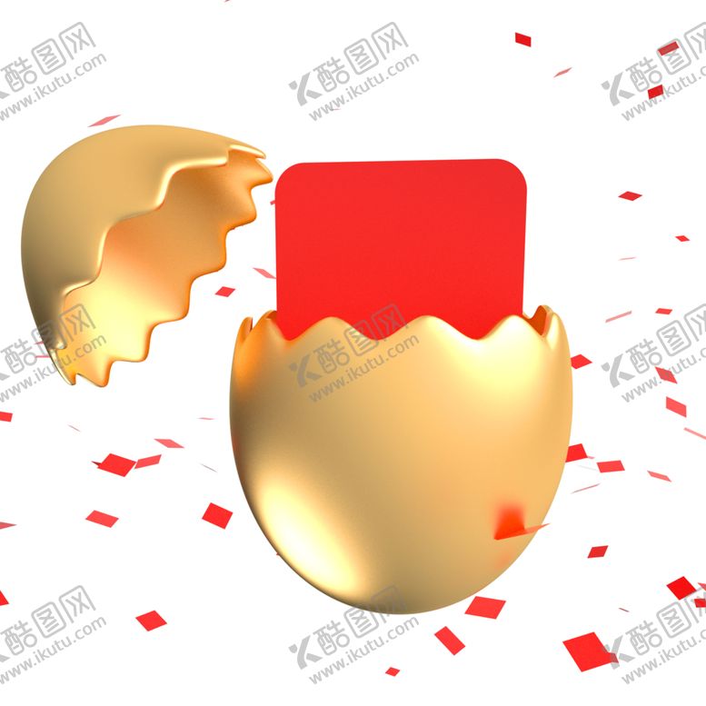 编号：64458710221213332081【酷图网】源文件下载-砸开的金蛋