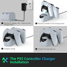 PS5座充细节图场景图