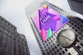 楼体广告样机