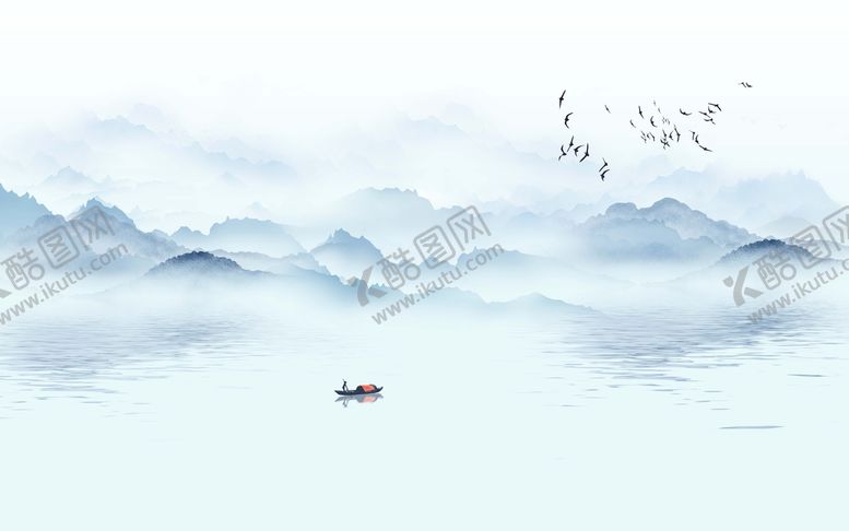 编号：83724109230818552180【酷图网】源文件下载-水墨背景