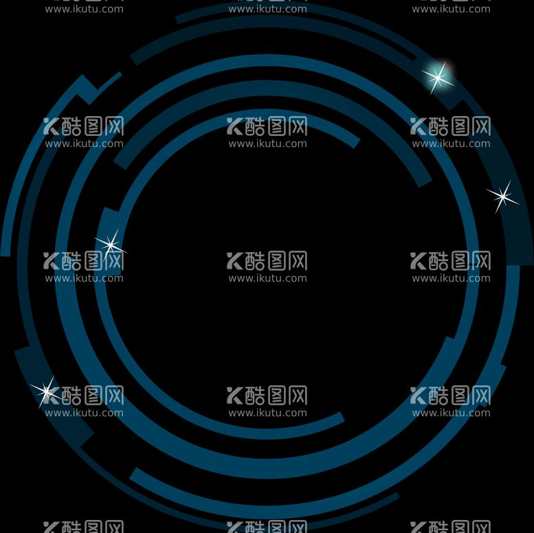 编号：94283410150912115650【酷图网】源文件下载-科技边框