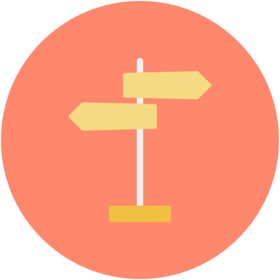 方向牌图标