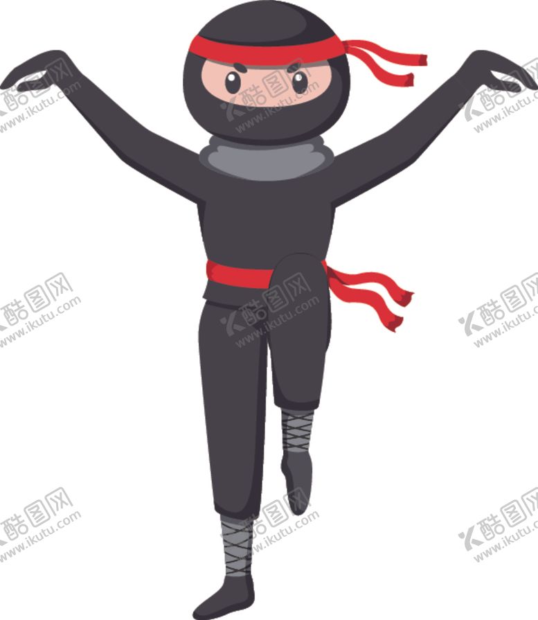 编号：23697005191026291762【酷图网】源文件下载-卡通忍者