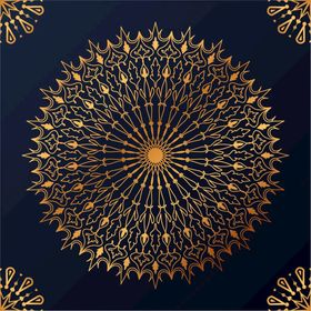金色古典花纹