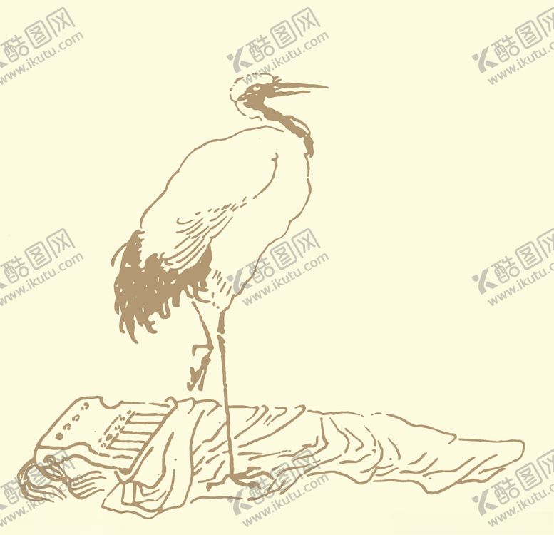编号：50050410282238281354【酷图网】源文件下载-仙鹤
