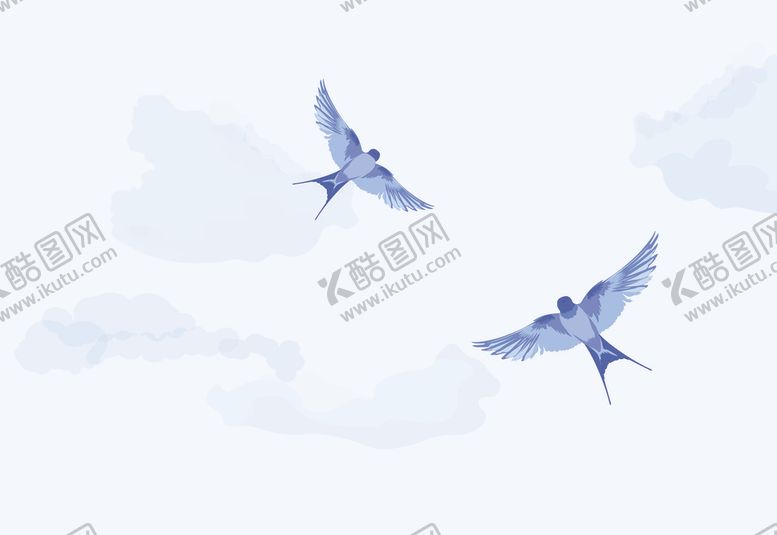 编号：44262112081000265366【酷图网】源文件下载-云层天空风筝意境高清