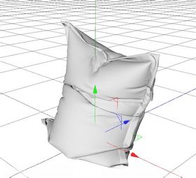 C4D模型枕头