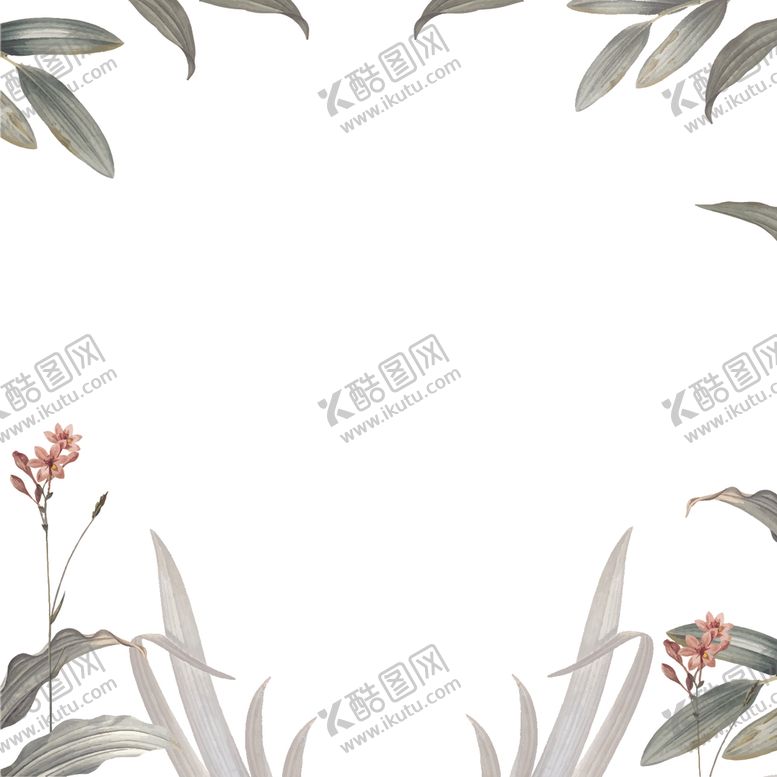编号：50175807080916202278【酷图网】源文件下载-花卉边框