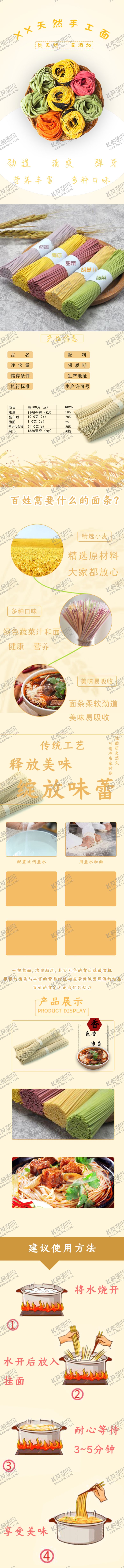 编号：85583709191111463855【酷图网】源文件下载-面条详情页