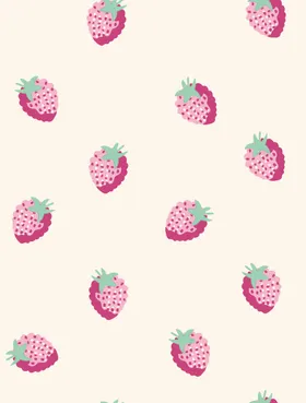 大牌草莓潮流乱花