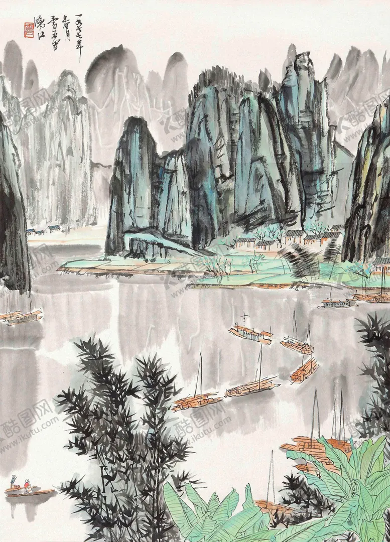 编号：95751404242236061998【酷图网】源文件下载-山水画