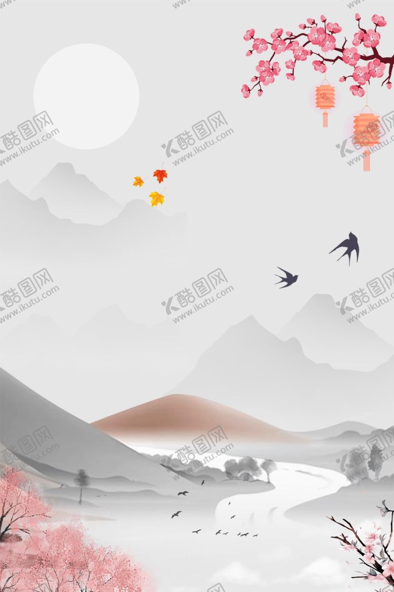 编号：79074005110405427764【酷图网】源文件下载-中国水墨画