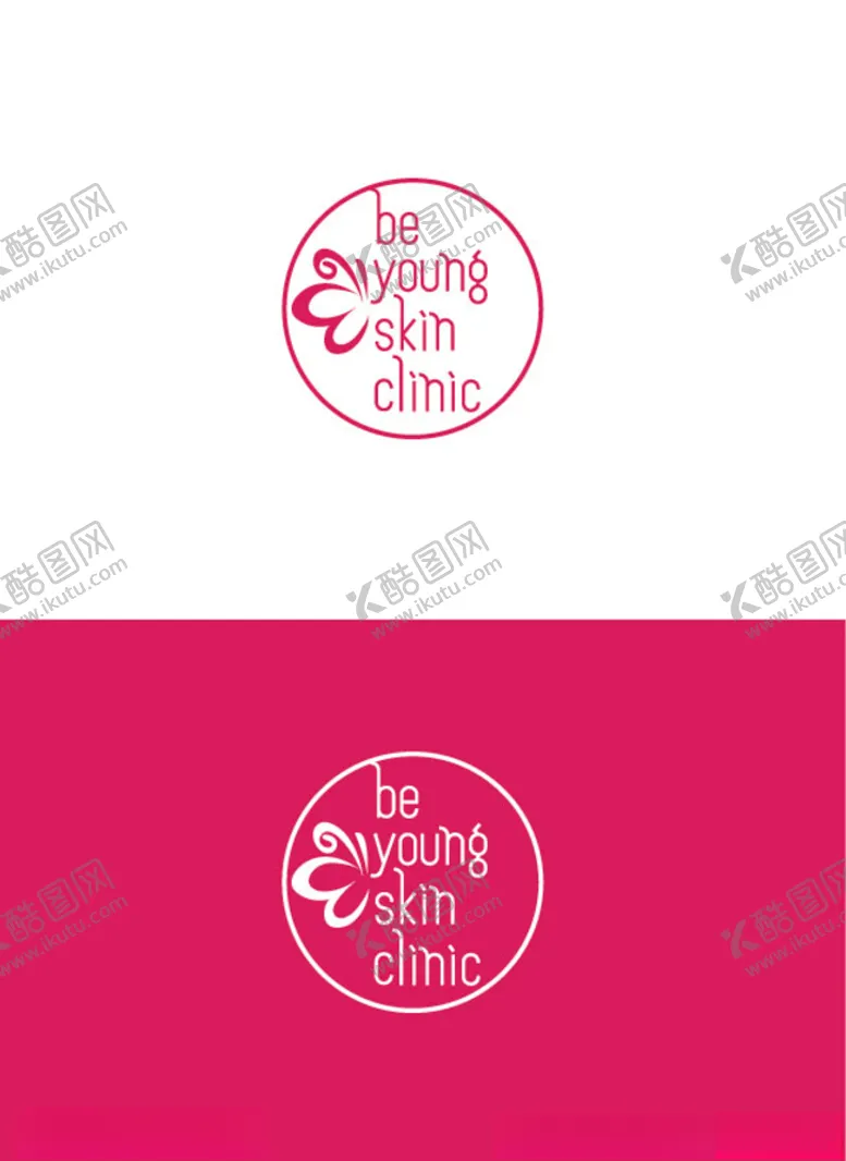 编号：38221906240021583484【酷图网】源文件下载-美肤行业标识设计