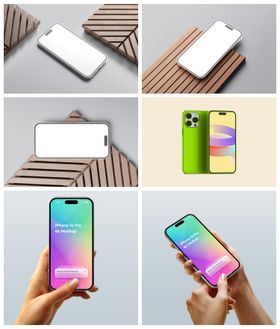 UI界面手机壳样机