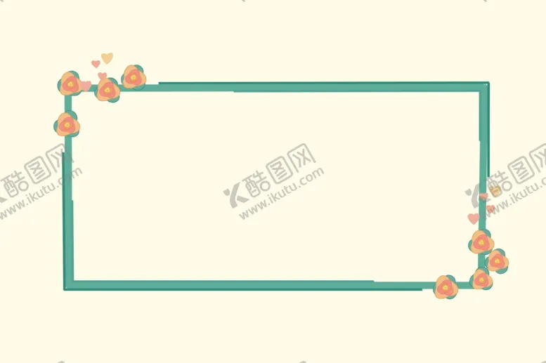 编号：73599703230137514171【酷图网】源文件下载-花朵边框