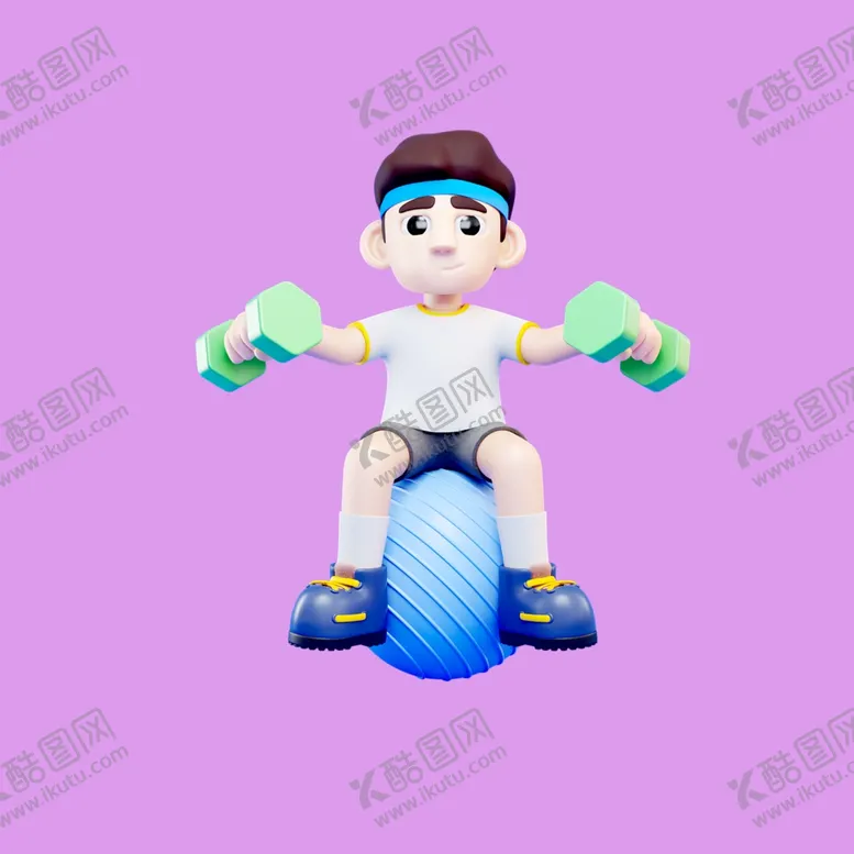编号：80789501262241305745【酷图网】源文件下载-3D动画男孩