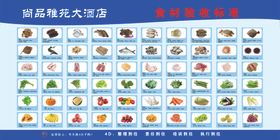 酒店文化食材验收