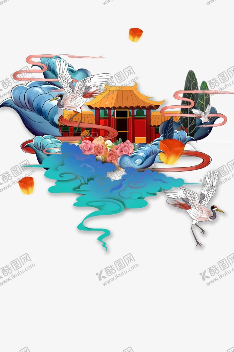 编号：14532410021251442240【酷图网】源文件下载-中国风插画