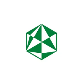 科技图标立体logo环保志财富志