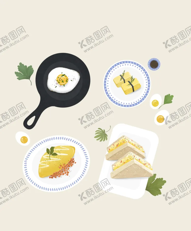 编号：50033412071914319278【酷图网】源文件下载-手绘食物