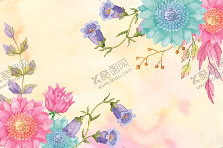 编号：94592312181934217155【酷图网】源文件下载-花卉背景