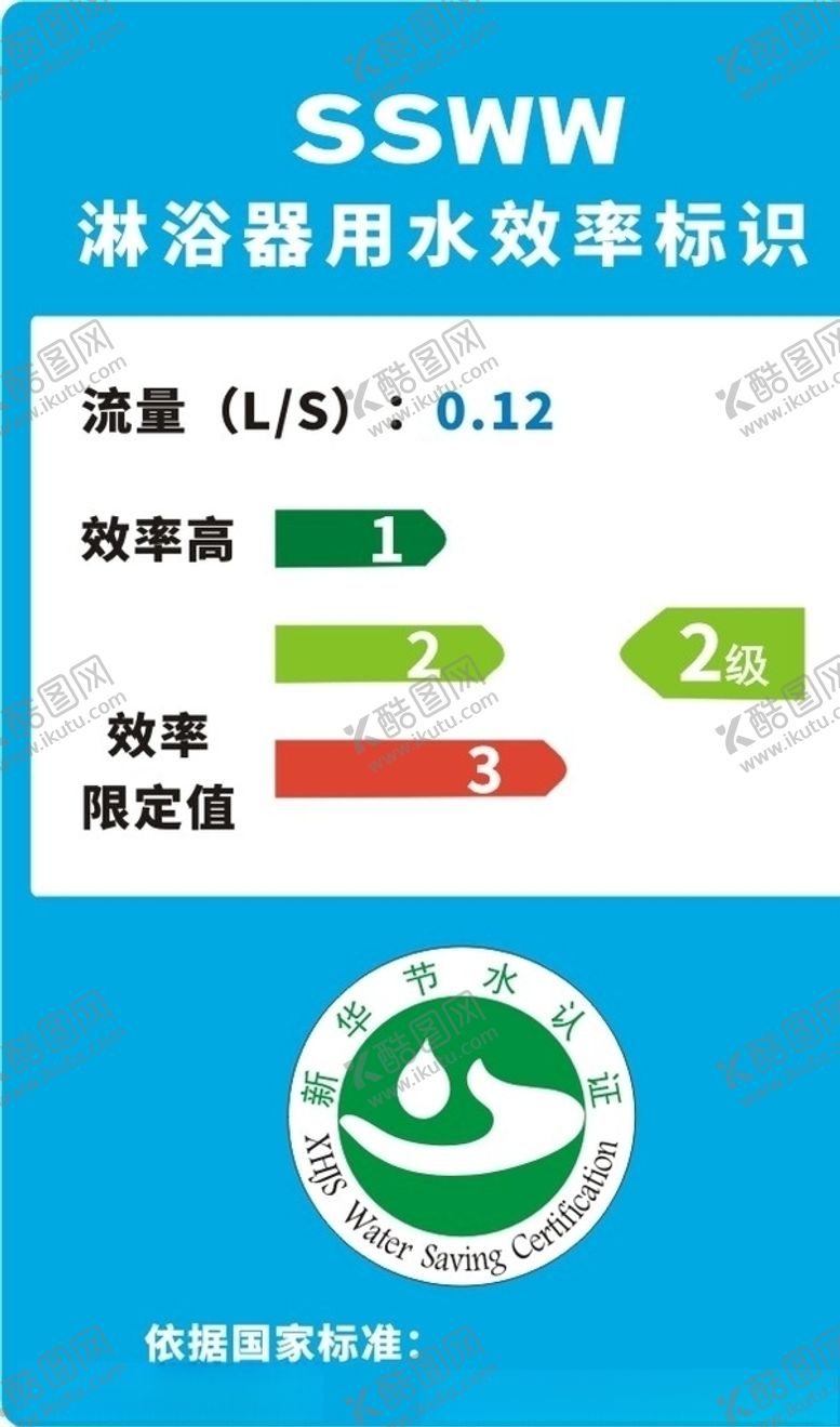编号：10264606251844498244【酷图网】源文件下载-用水效率标识