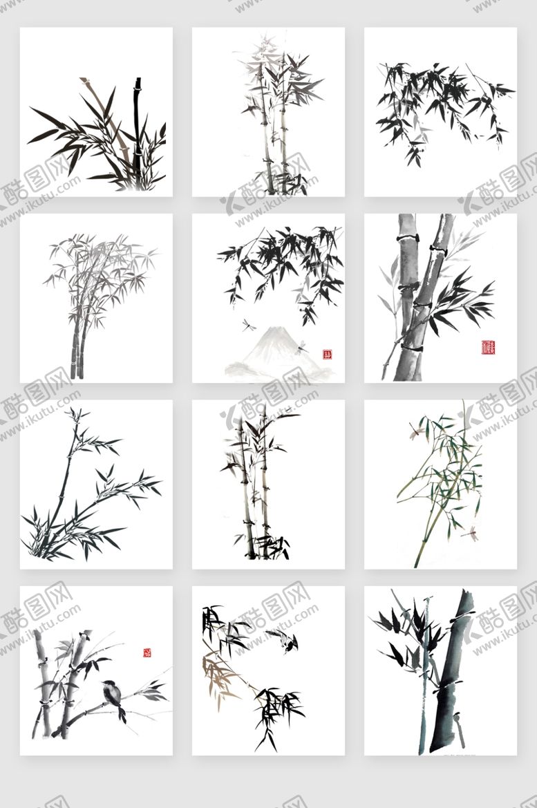 编号：13883310211703458892【酷图网】源文件下载-中国风竹子