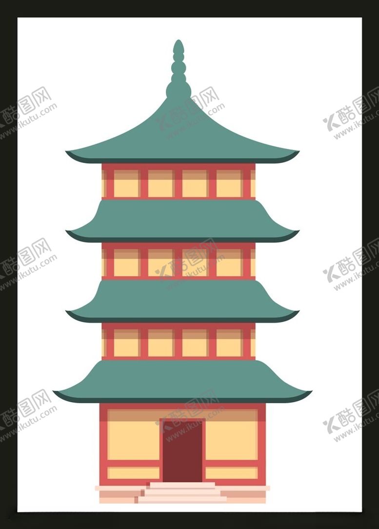 编号：93146501170919329788【酷图网】源文件下载-手绘古典建筑