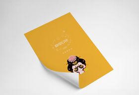 折页展示样机