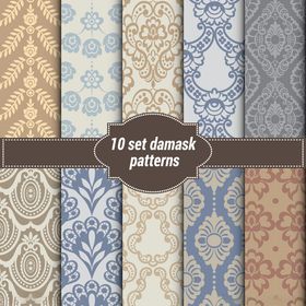 10套丹麦风格花纹图案