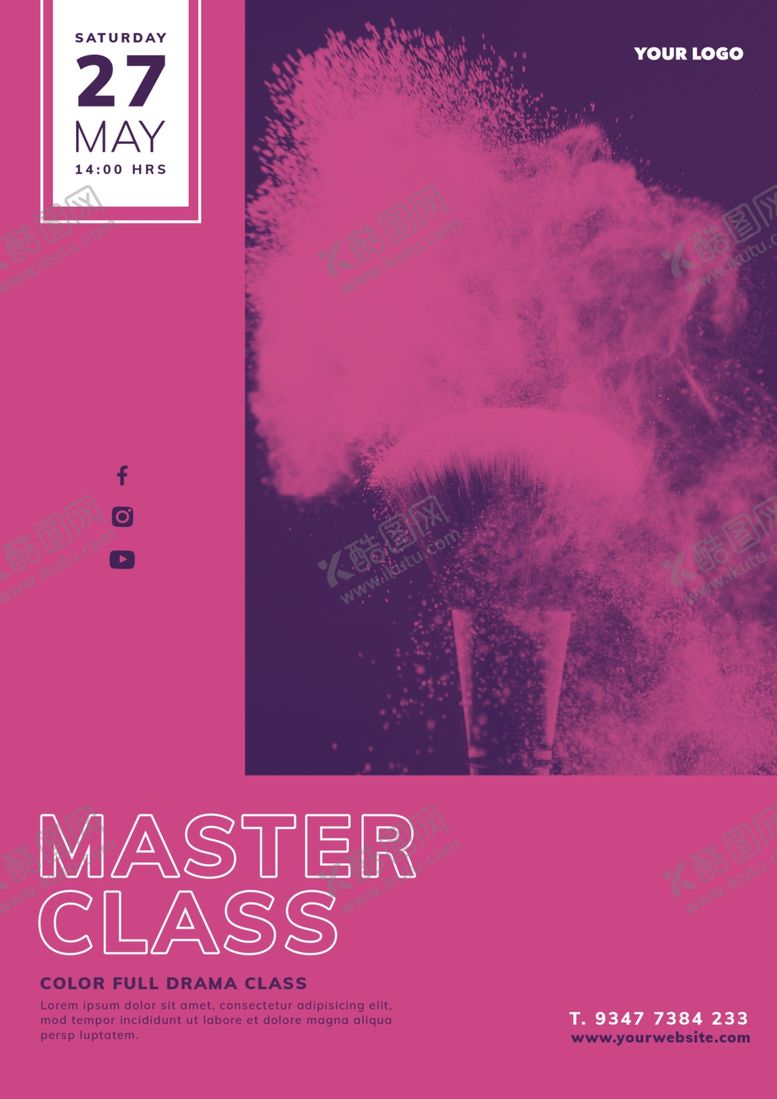 编号：21772309210534053390【酷图网】源文件下载-美妆海报