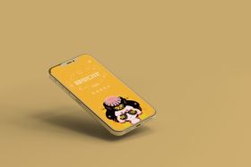 电子产品样机手海报手效果图手屏幕手展示