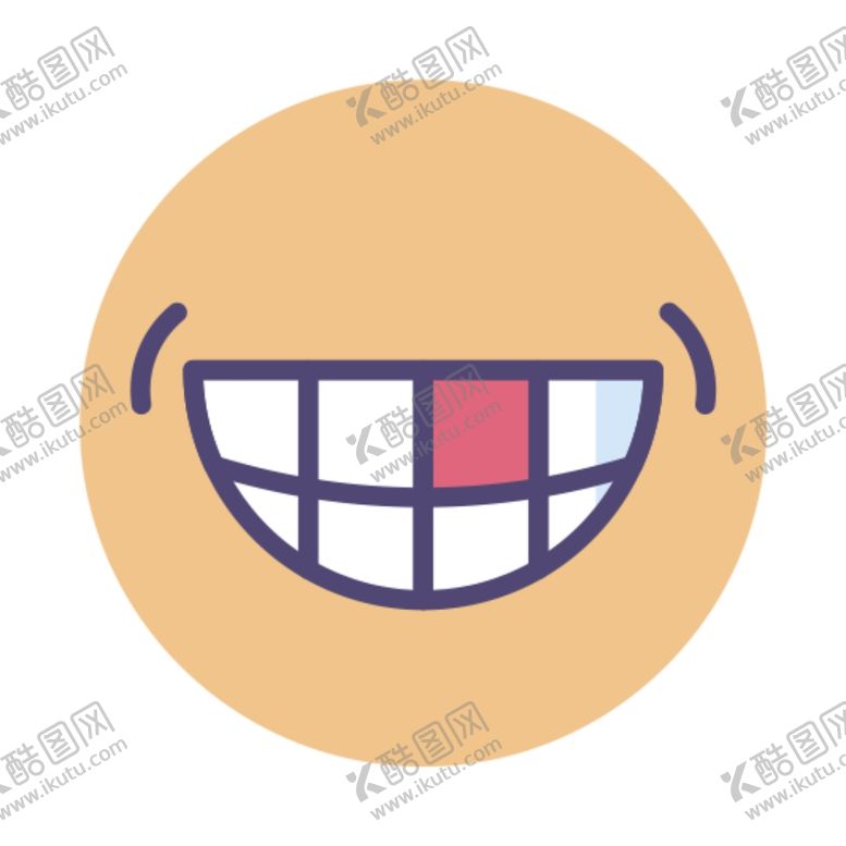 编号：28987810251525001880【酷图网】源文件下载-牙齿图标