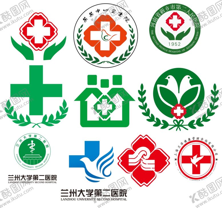 编号：75740109111707126467【酷图网】源文件下载-医院logo