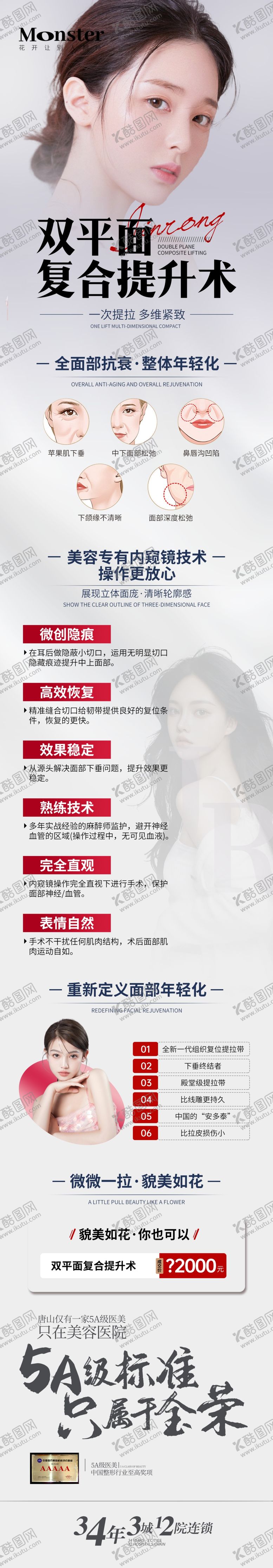 编号：91837511251056141774【酷图网】源文件下载-医美双平面提升专题