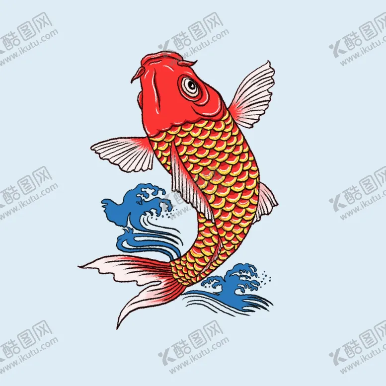 编号：60318405101418369951【酷图网】源文件下载-红鲤鱼