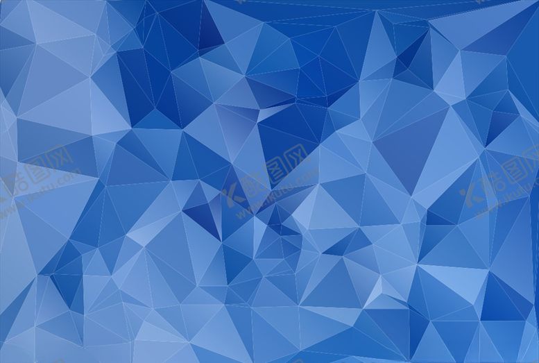 编号：98002009181137149546【酷图网】源文件下载-蓝色几何背景