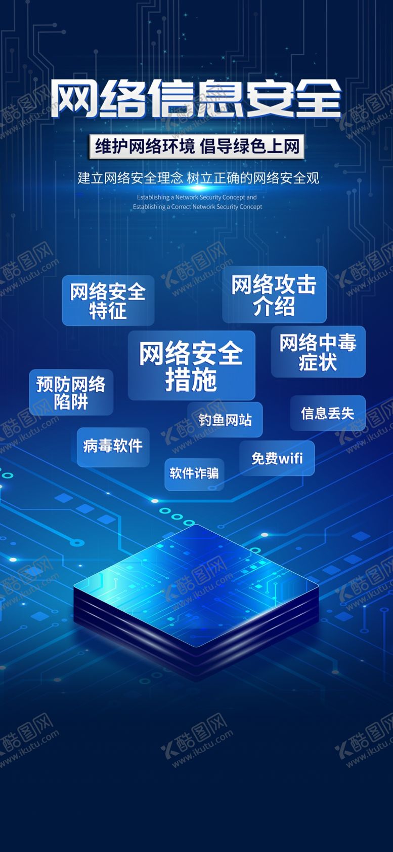 编号：62967202210858544290【酷图网】源文件下载-网络安全防范指南海报
