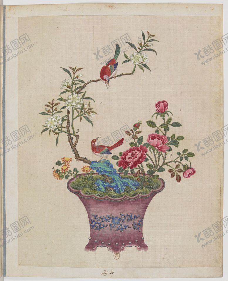 编号：36450805131320589615【酷图网】源文件下载-盆景花鸟