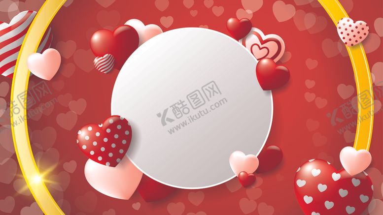 编号：34279310302002286925【酷图网】源文件下载-爱心背景